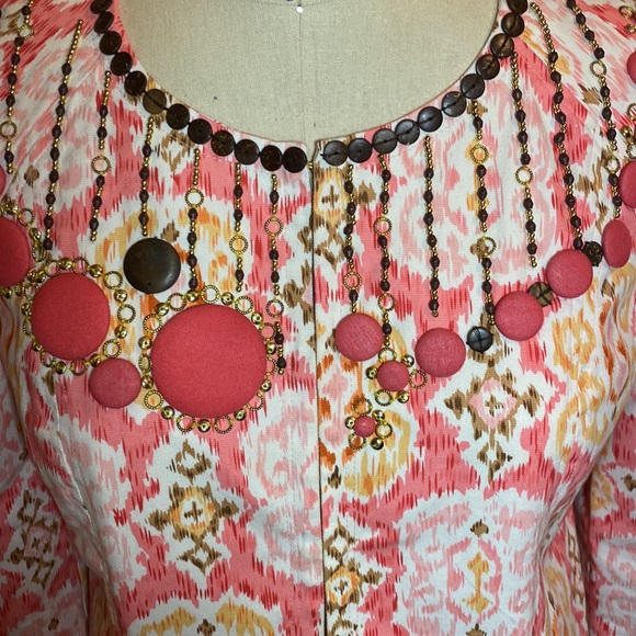 Just B Crop Jacket with Lots of Bead Detail. This is such a fun jacket - Picture 6 of 14